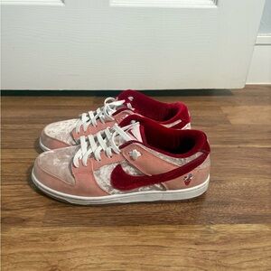 Nike Red and Pink Sneakers with White Details